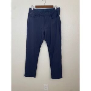 Weatherproof Vintage Tech Pants Mens 32x30 Navy Blue Excellent Stretch Utility